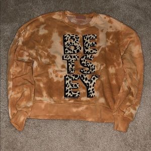 Betsy Johnston tye dye Sweatshirt